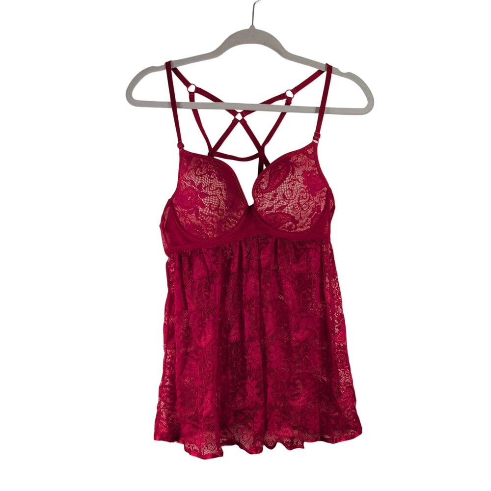 Jessica Simpson Red Lingerie, Size Medium
